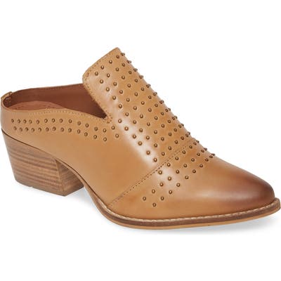 Very Volatile Russo Studded Mule, Brown