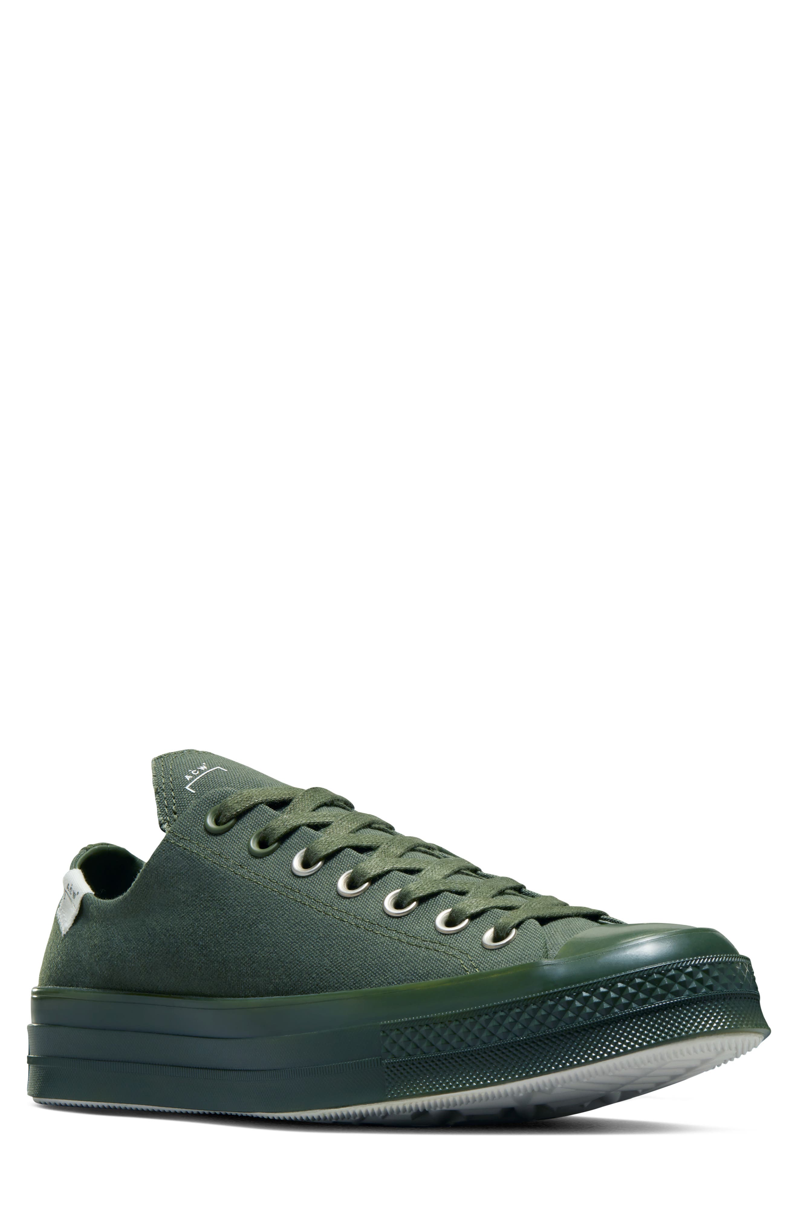 Converse x A-COLD-WALL* Chuck Taylor All Star Sneaker in Rifle Green/Silver