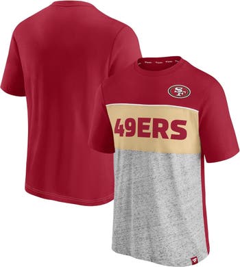 San Francisco 49ers Fanatics Branded Women's Classic Rhinestone T-Shirt -  Scarlet