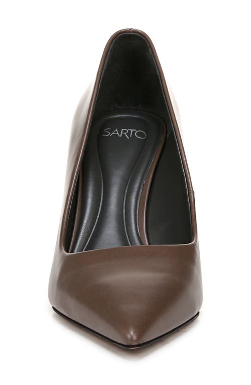 Shop Sarto By Franco Sarto Sage Pointed Toe Pump In Brown