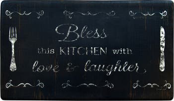 J AND V TEXTILES Bless This Kitchen Door Mat | Nordstromrack