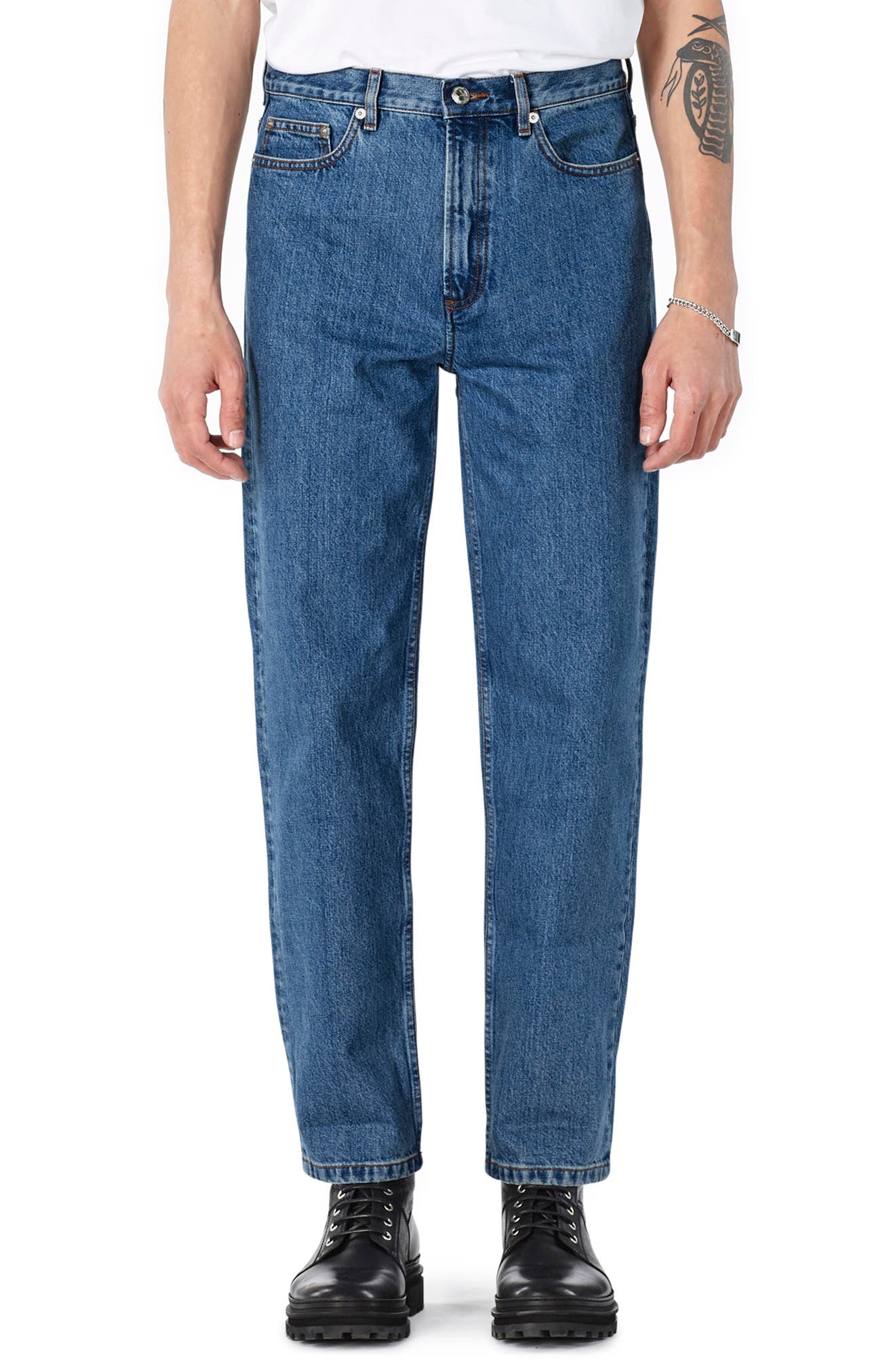 apc blue jeans