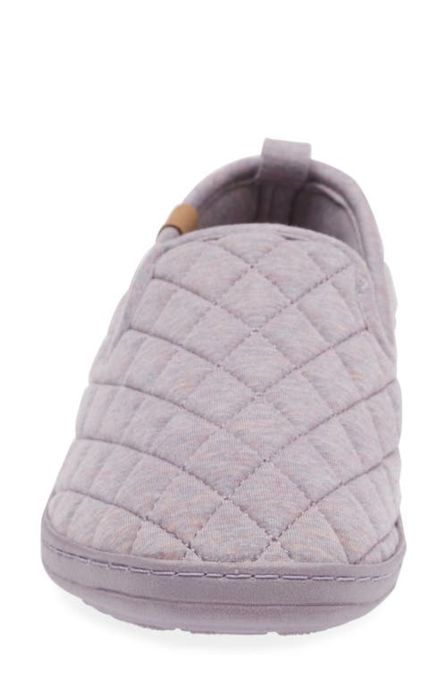 Acorn Lupine Quilted Slipper In Purple