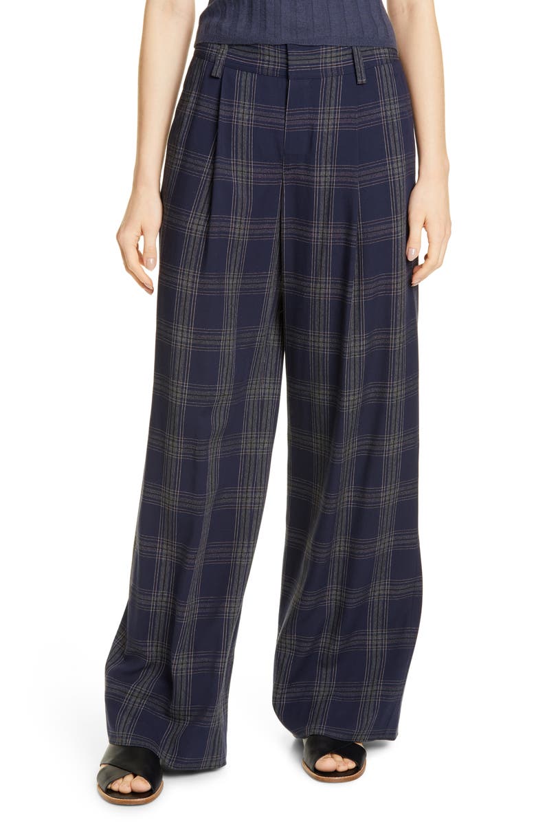 Vince Plaid Wide Leg Pants Nordstrom vince-plaid-wide-leg-pants-nordstrom