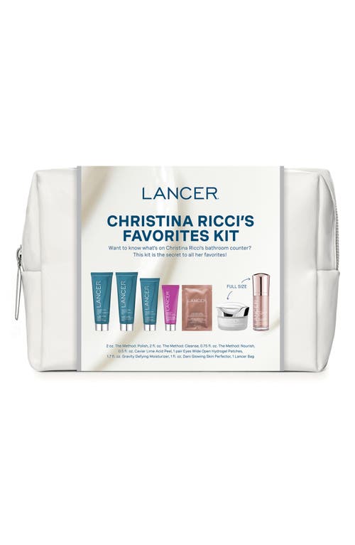 Lancer Skincare Christina Ricci's Favorites Skin Care Set $196 Value