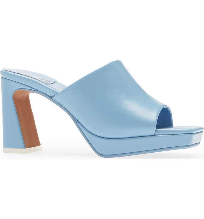 JEFFREY CAMPBELL Caviar Platform Slide Sandal, Main, color, BABY BLUE