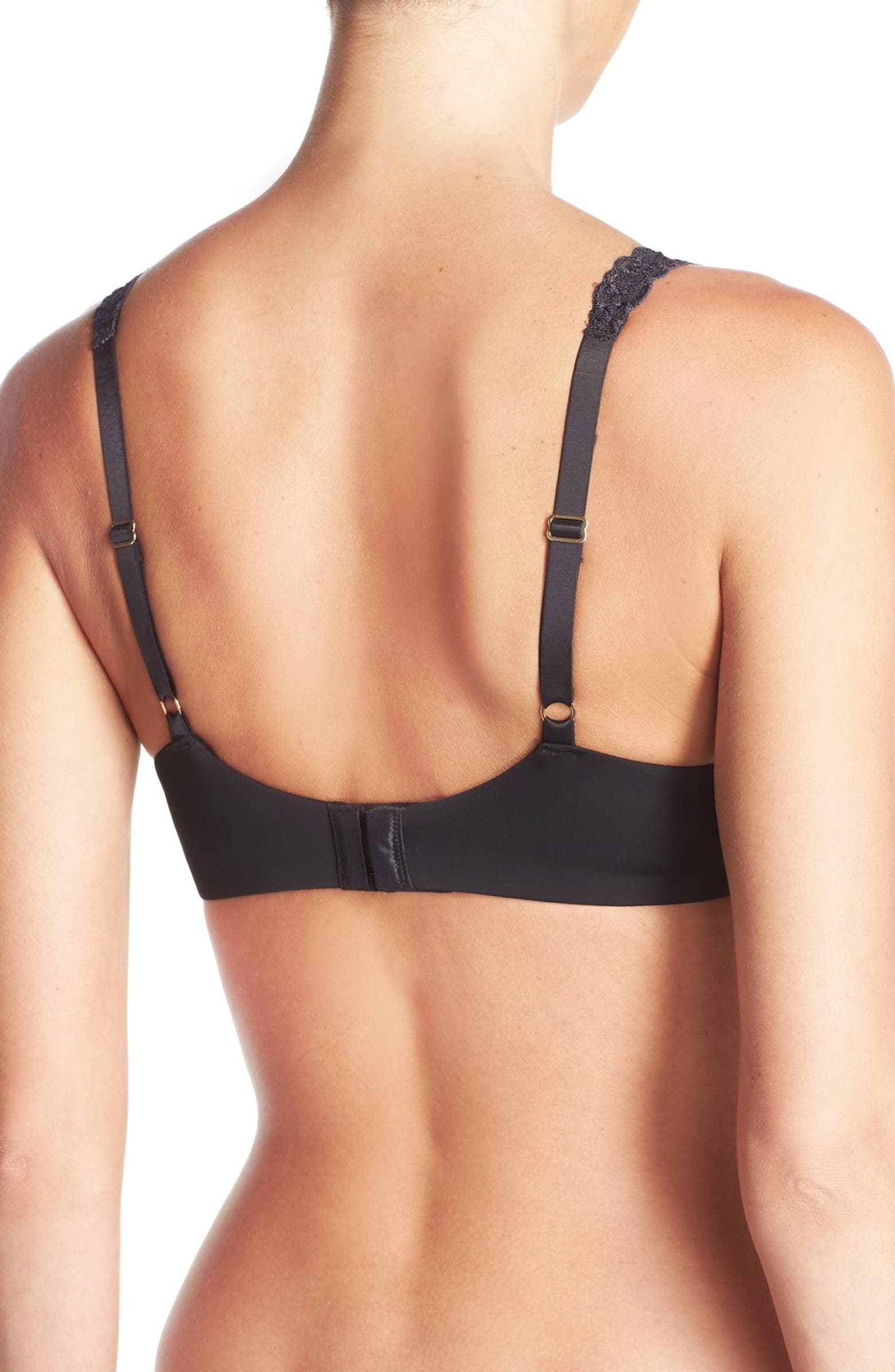 Natori Pure Luxe Wireless Contour Bra 723321 in Black Natori Pure Luxe Wireless Contour Bra 723321 in Black