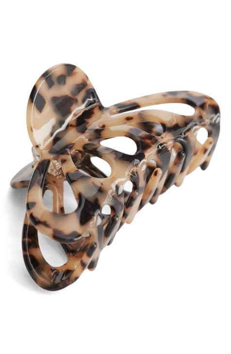 Italy tortoise hair claw  Modern luxury hair accessory brand