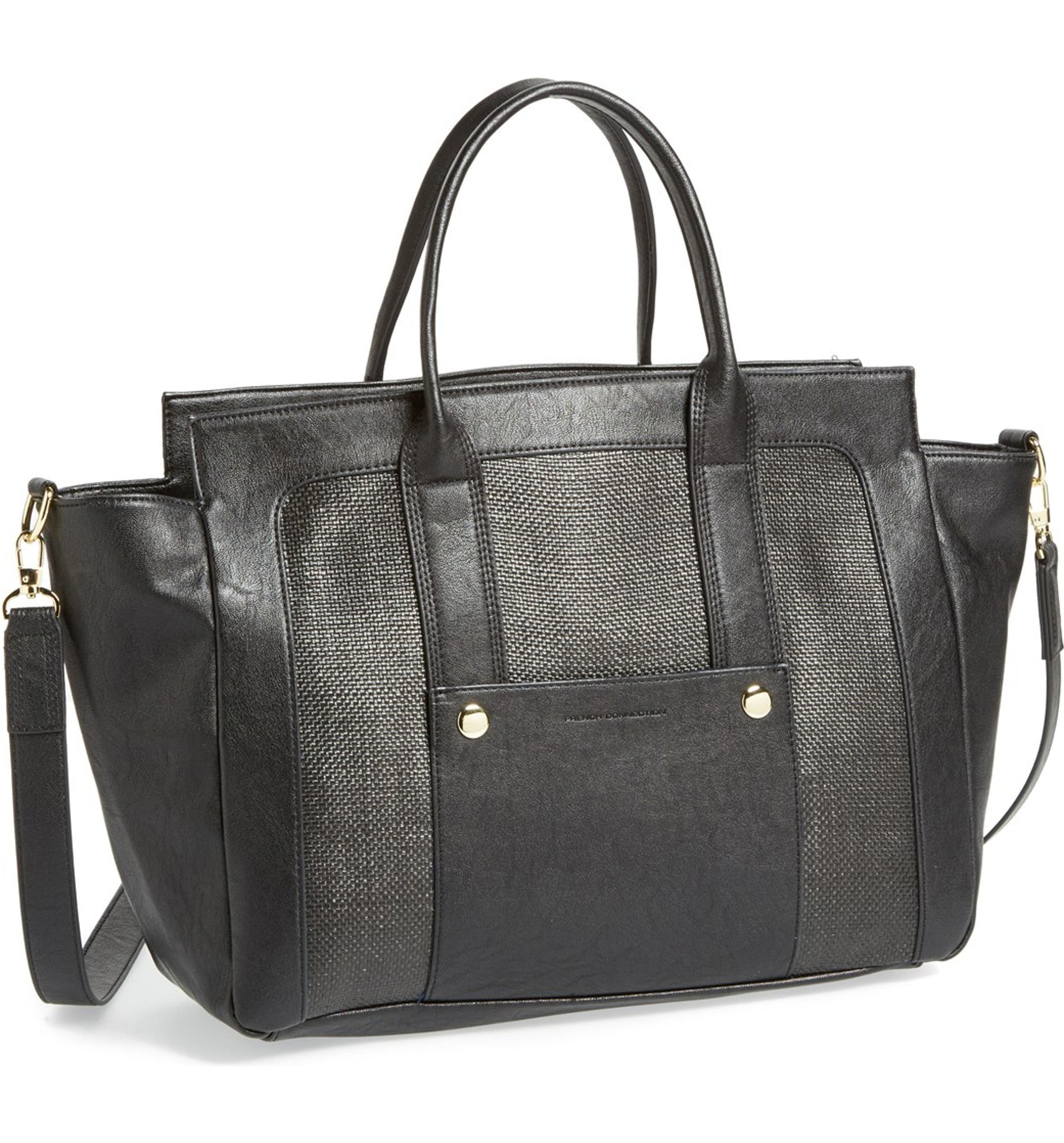 French Connection 'Large Mod Squad' Faux Leather Tote | Nordstrom