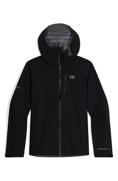 Shop Outdoor Research Foray 3l Waterproof Jacket In Black