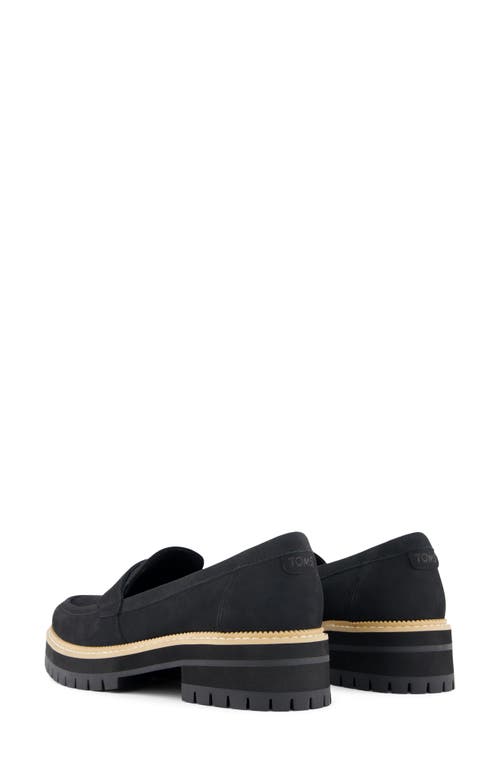 TOMS TOMS CARA PLATFORM PENNY LOAFER