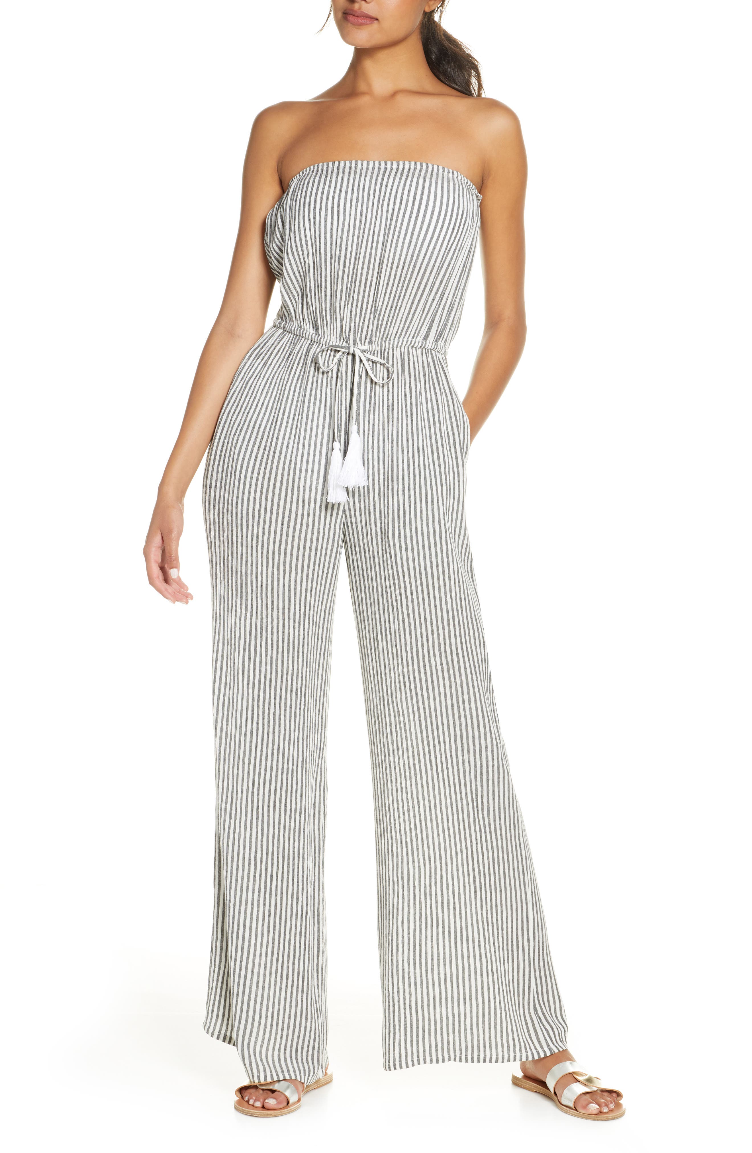 elan strapless jumpsuit