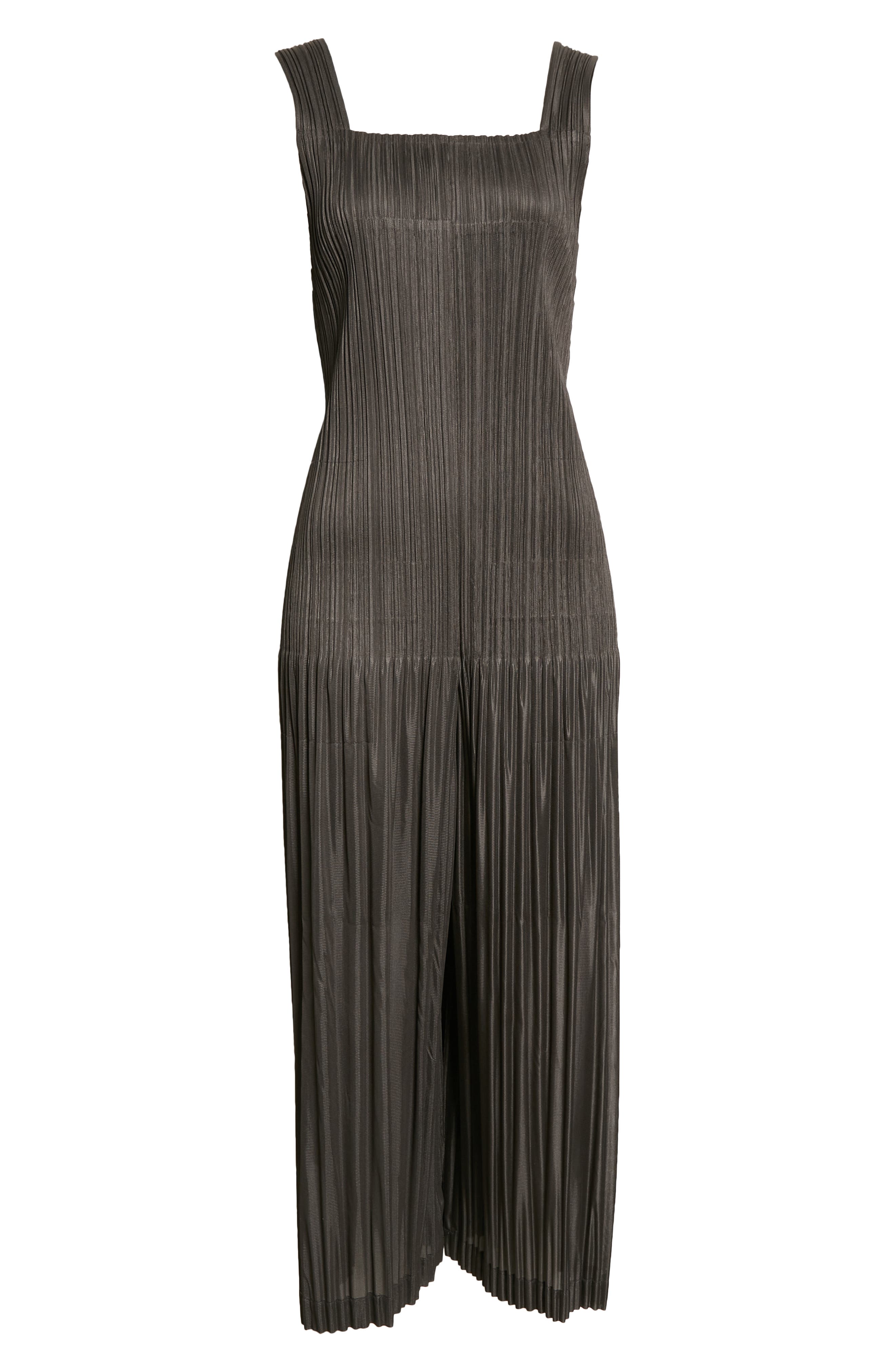 Pleats Please Issey Miyake Thicker Bottoms Pleated Crop Jumpsuit