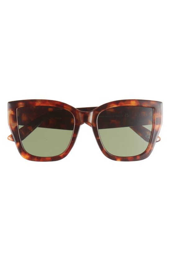 Aire Haedus 53mm Gradient Square Sunglasses In Tort / Green Mono