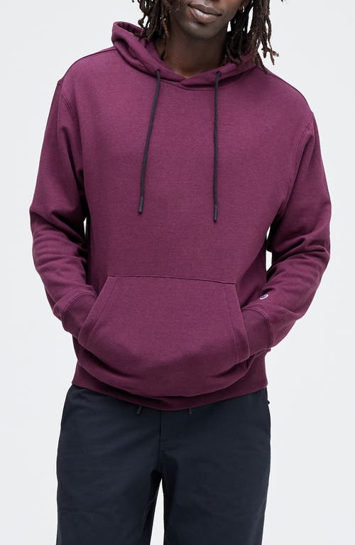 Shop Stance Shelter Hoodie In Port Wine