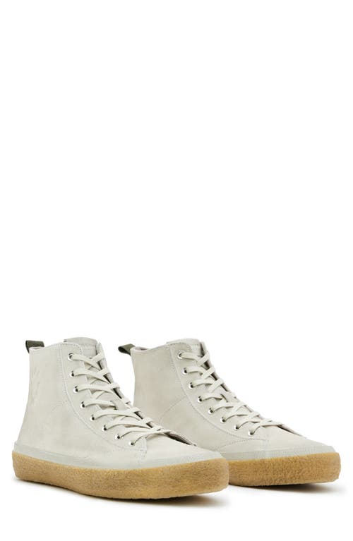 Crister High Top Sneaker in Chalk White