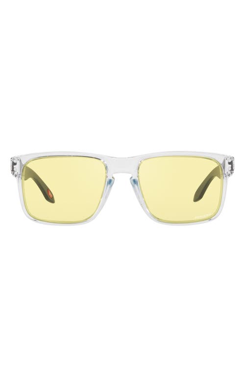 Oakley Holbrook 57mm Square Sunglasses in Clear at Nordstrom
