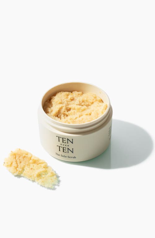 Tenoverten The Sole Scrub Foot Exfoliator In No Color