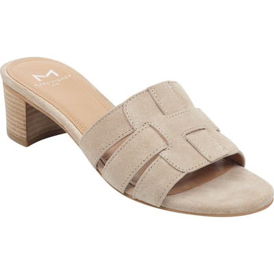 Marc Fisher Ltd Debora Slide Sandal, Beige