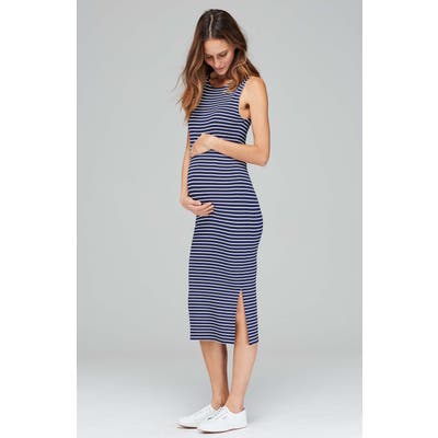 Isabella Oliver Katerina Ribbed Maternity Tank Dress