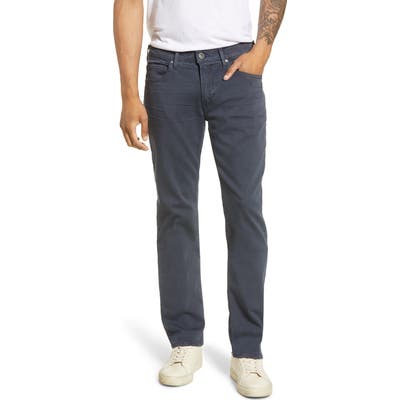 Big & Tall Paige Transcend Federal Slim Straight Leg Jeans, x Grey