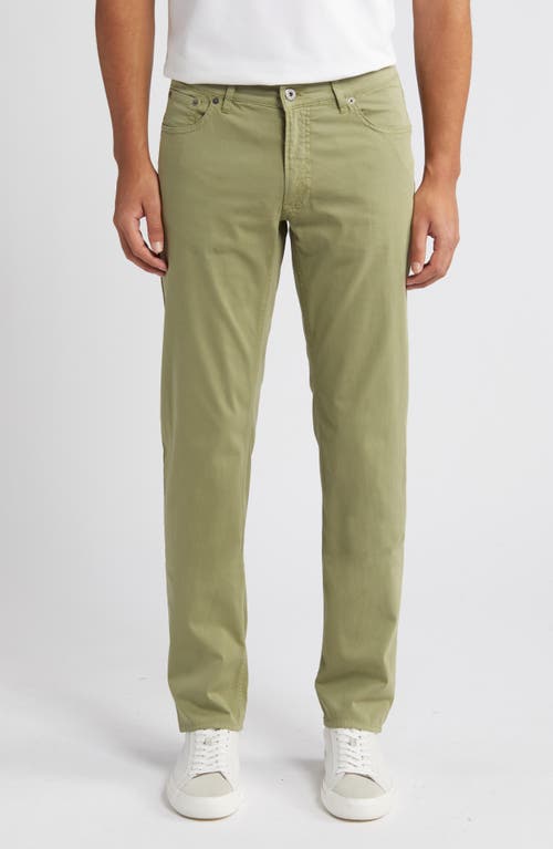 Chuck Hi Flex Modern Fit Five-Pocket Pants in Olive