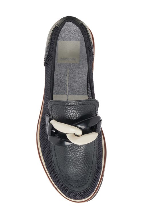 Shop Dolce Vita Jaksen Loafer In Onyx Mesh