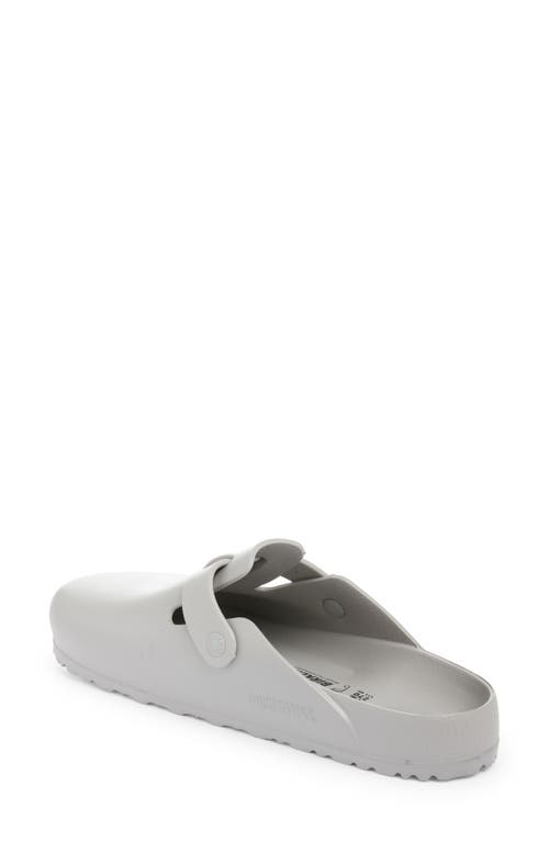 Shop Birkenstock Boston Clog In Stone Coin