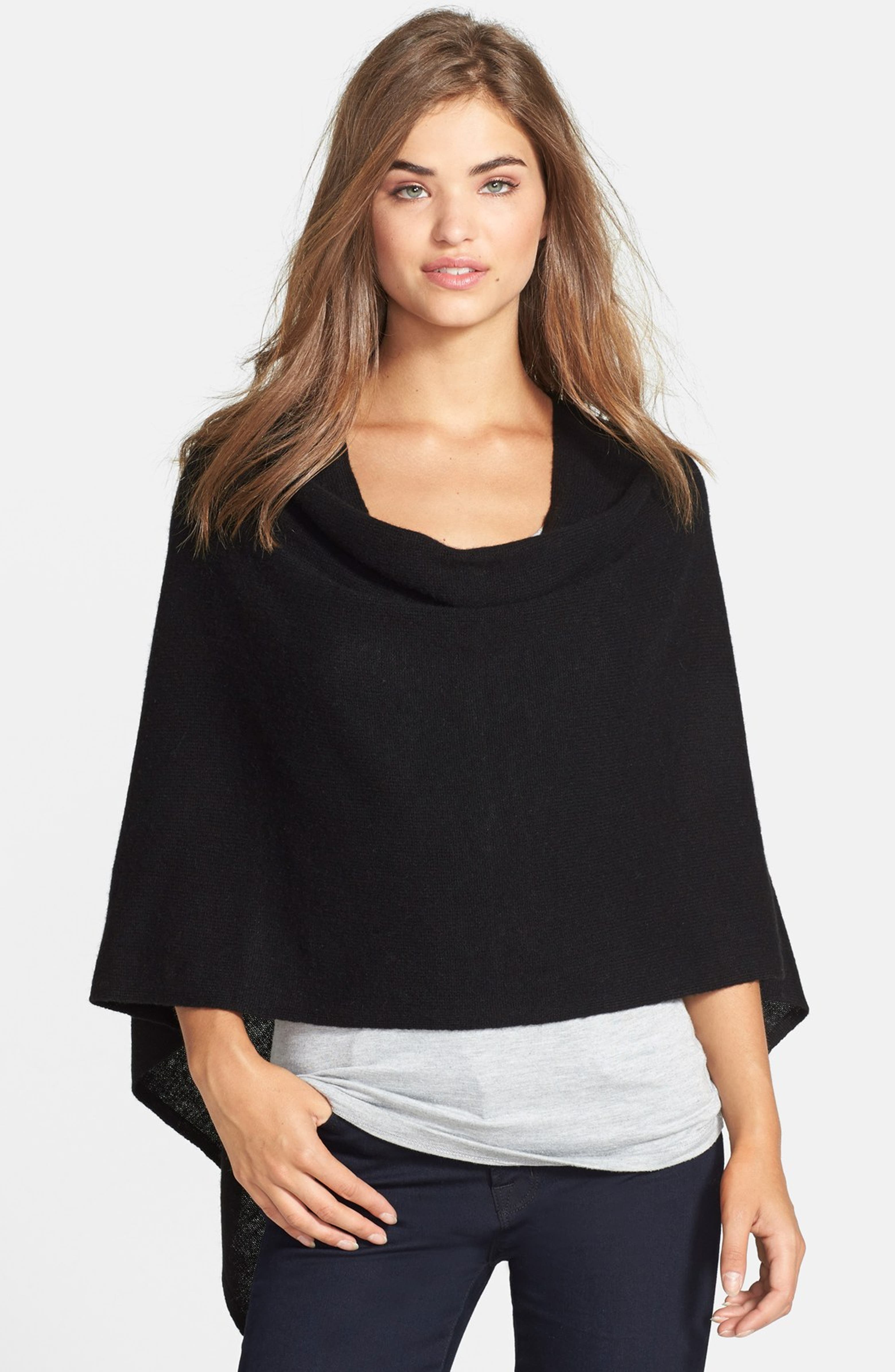 In Cashmere Convertible Cashmere Poncho | Nordstrom