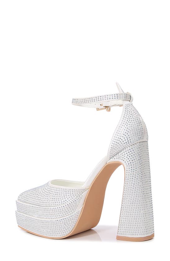 Shop Berness Blaze Platform Pump In White