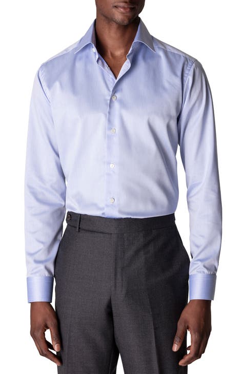 Contemporary Fit Twill Dress Shirt