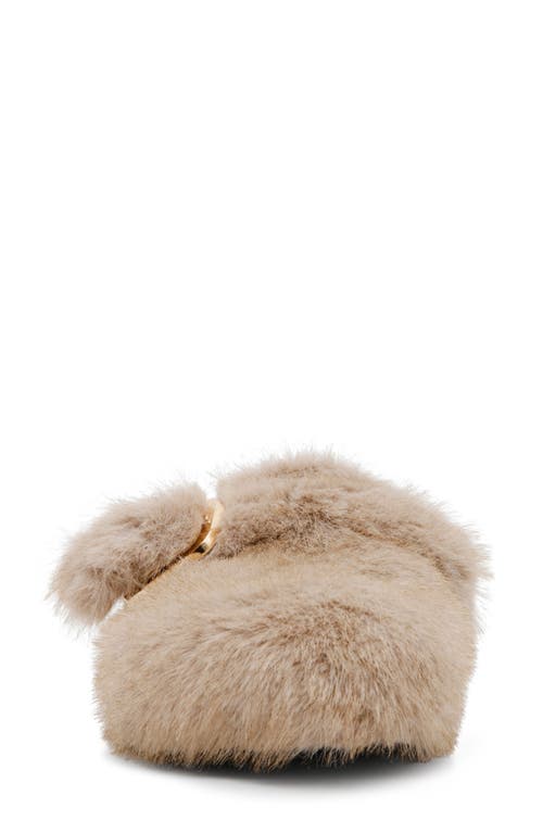 Shop Steve Madden Bohan Faux Fur Mule In Natural