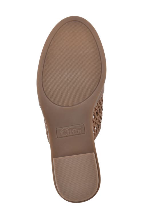 Cliffs By White Mountain Corley Heeled Mule In Whiskey/burnished/smooth