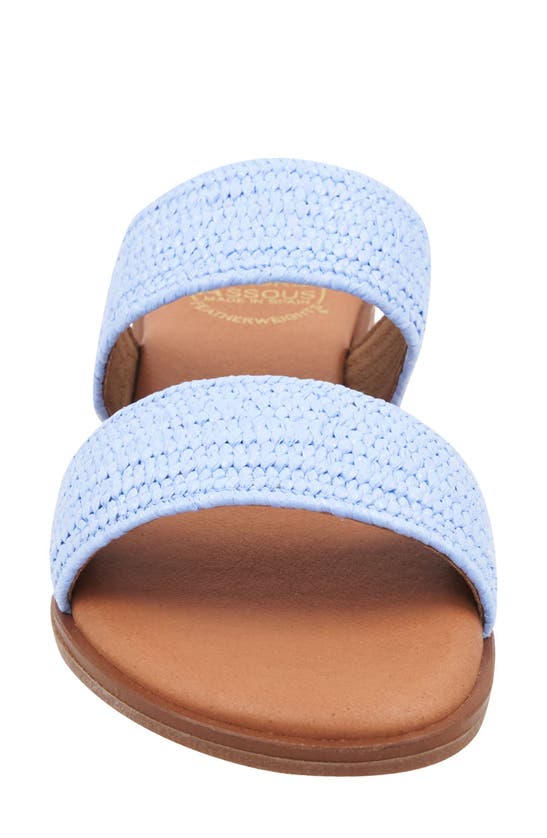 Shop Andre Assous Galia Featherweights™ Slide Sandal In Blue
