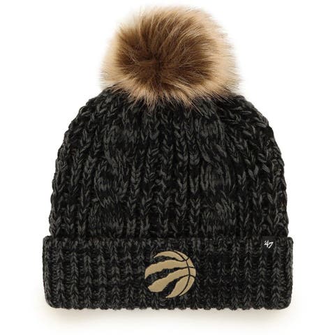 47 Women's Pittsburgh Steelers Meeko Black Cuffed Knit Hat