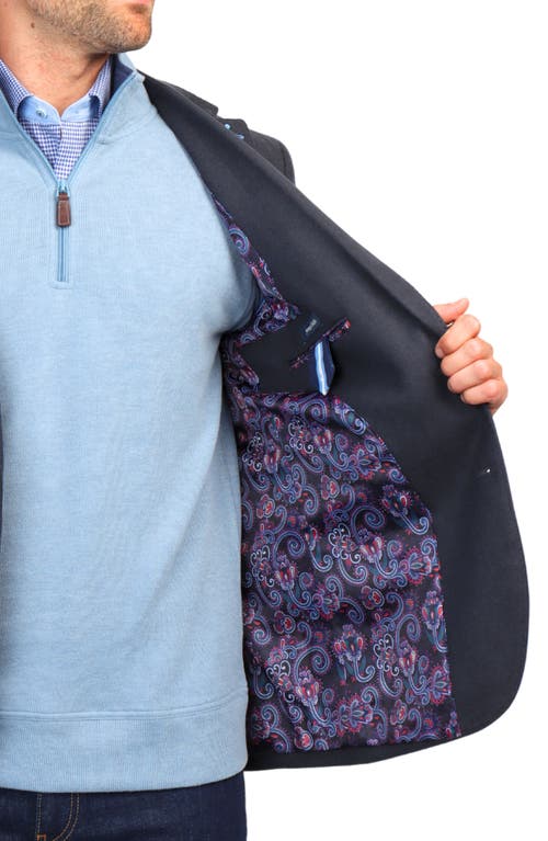 Tailorbyrd Lux Cashmere Touch Sport Coat In Black