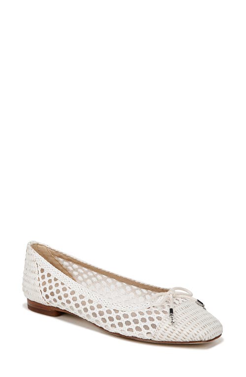 Sam Edelman May Flat Bright White at Nordstrom,