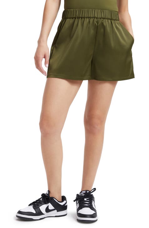 Satin Boxer Shorts (Regular & Plus Size)