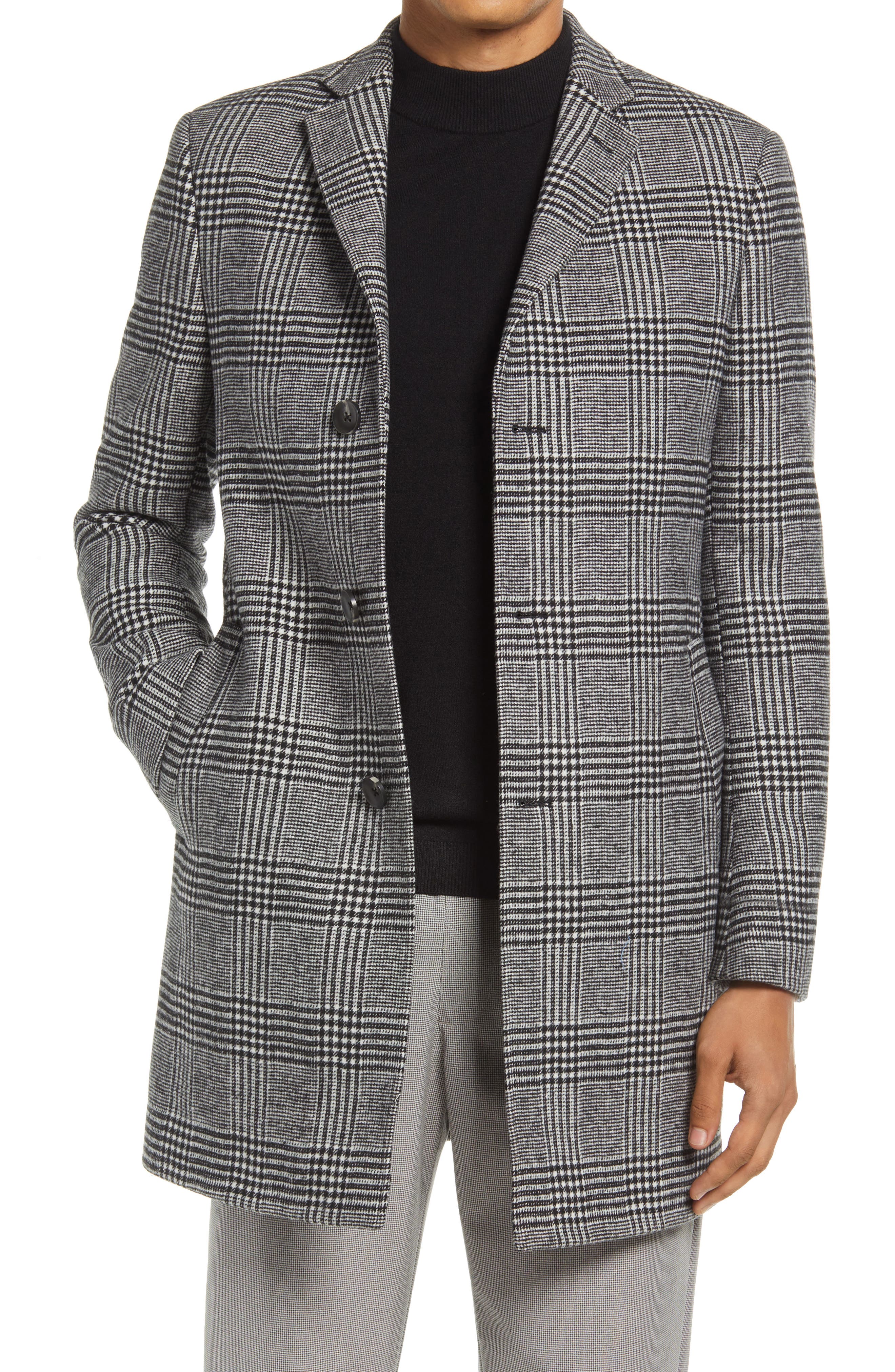 houndstooth top coat