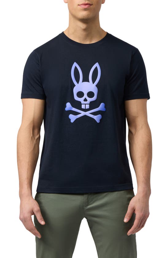 Psycho Bunny Norwood Graphic T-shirt In Navy