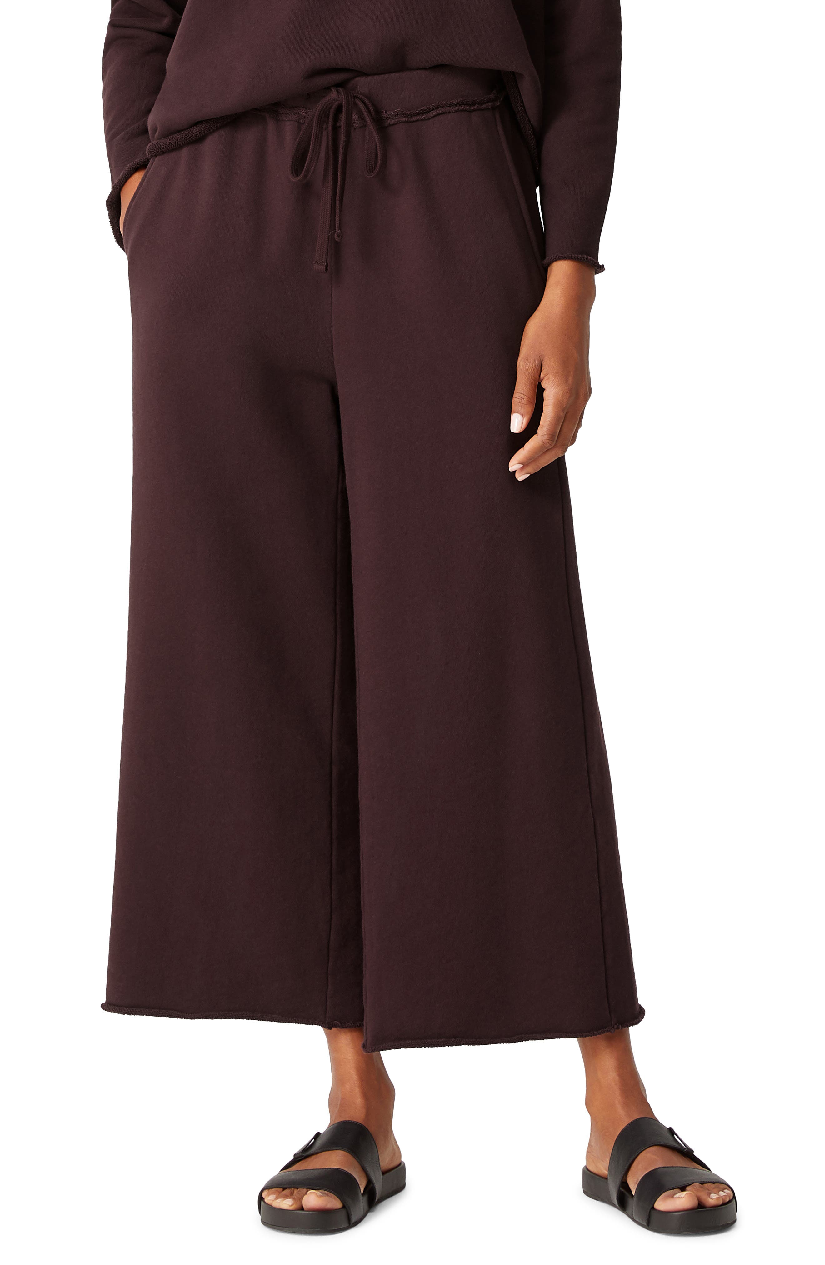 Women's Burgundy Capris \u0026 Cropped Pants 