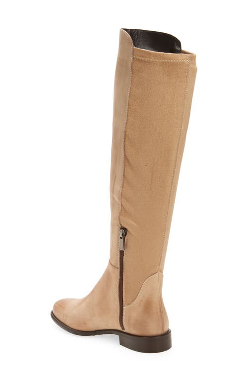 Cordani Bethany Over The Knee Boot In Taupe Nubuck