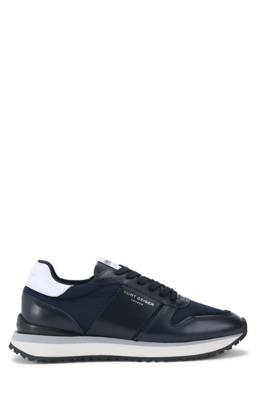 Kurt Geiger London Diego Sneaker In Navy