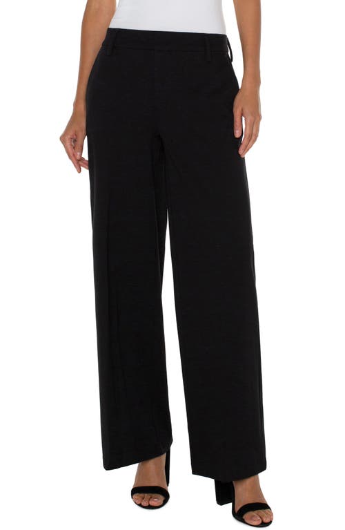 Liverpool Los Angeles Kelsey Wide Leg Knit Trousers at Nordstrom,