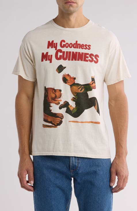 My Goodness My Guinness Cotton Graphic T-Shirt