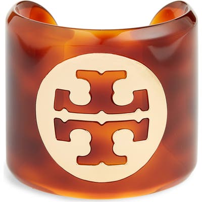 Tory Burch Resin Logo Cuff