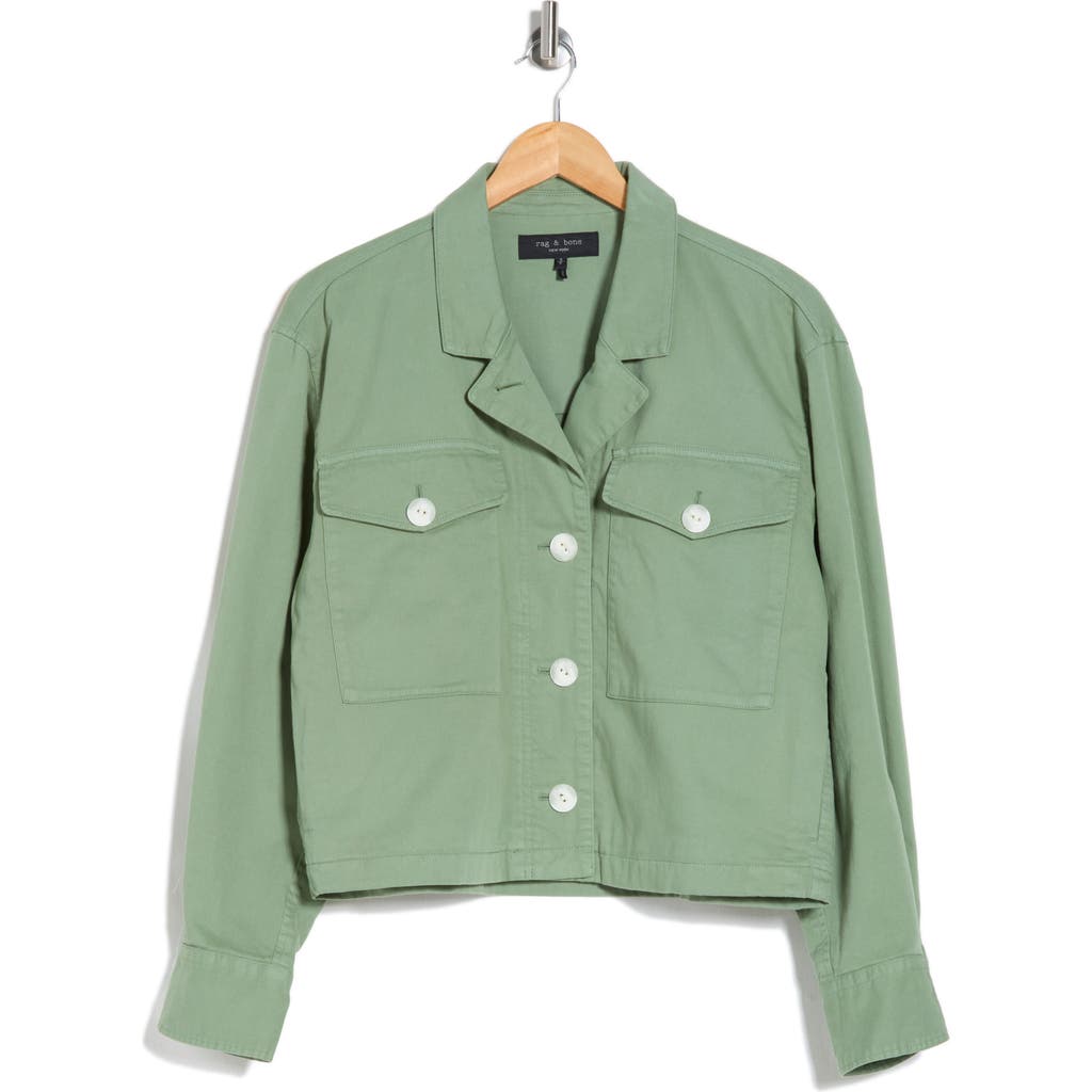 Rag & Bone Jessie Shirt Jacket In Green