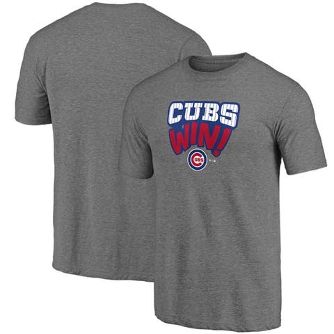 Men's Chicago Cubs Fanatics Branded Black High Whip Pitcher Long Sleeve  T-Shirt
