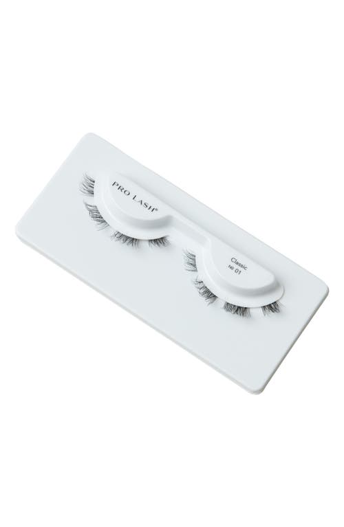 Pro Lash Single False Lash Set In Classic No. 01