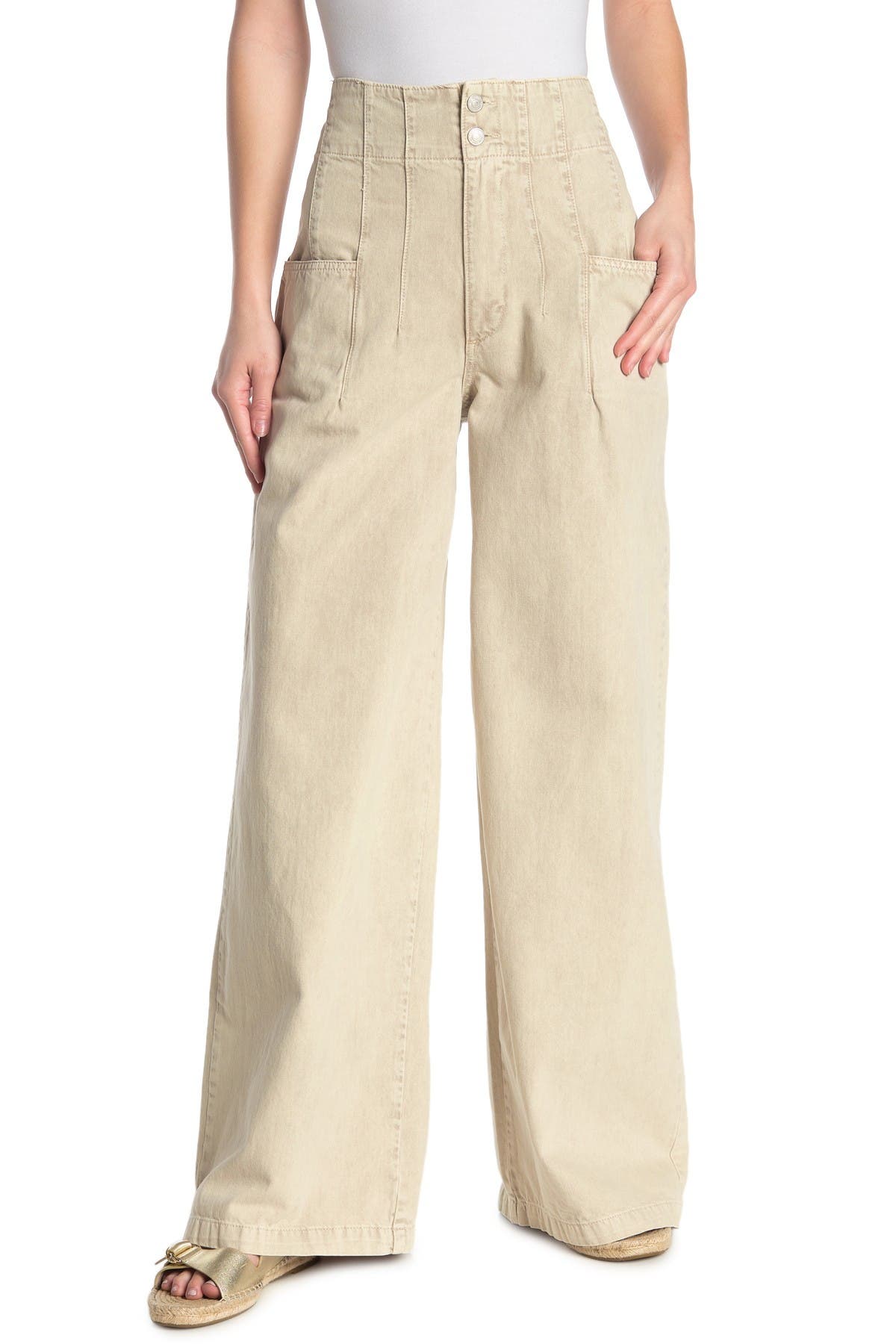 free people city cargo pants